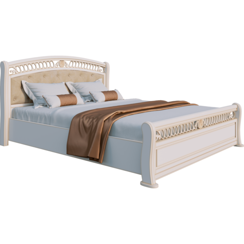 Кровать DOMINICA 1600 с мягким изголовьем ITALCONCEPT