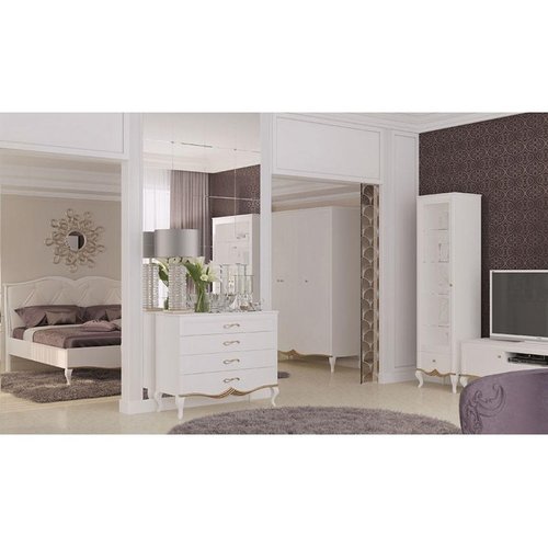 Комод Буккет 4 ш топ емаль Радо