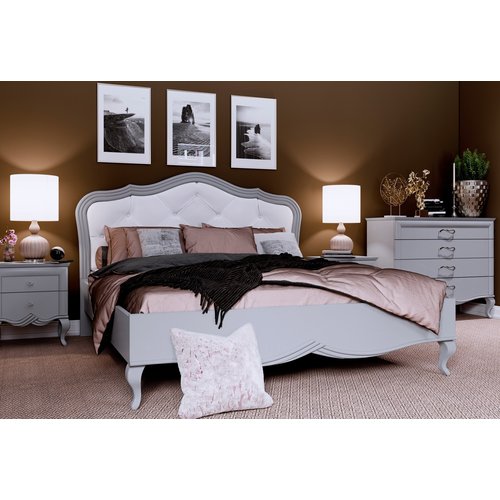 Кровать Буккет Н с мягким изголовьем Радо