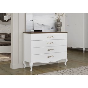 Комод Буккет 4 ш топ Вінтаж