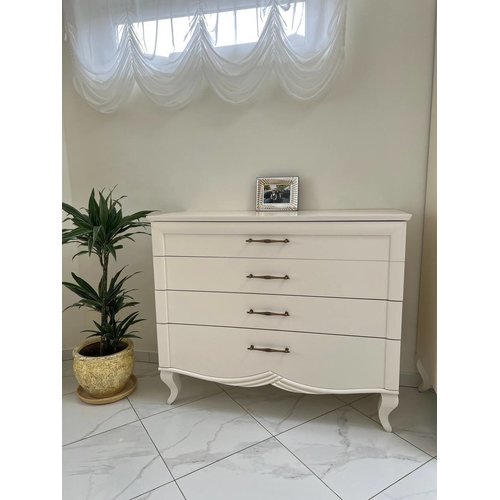 Комод Буккет 4 ш топ емаль Радо