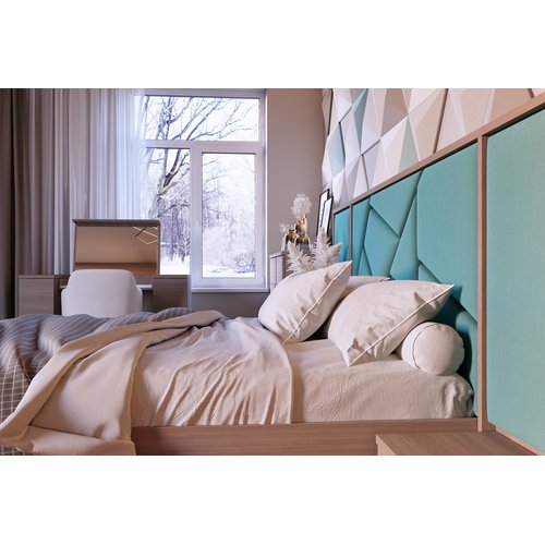 Ліжко Елара з м'яким узголів'ям Радо