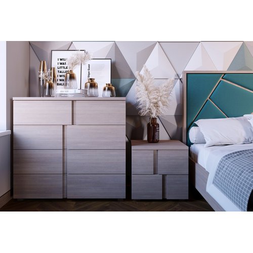 Тумба прикроватная Элара 2 ящ Радо