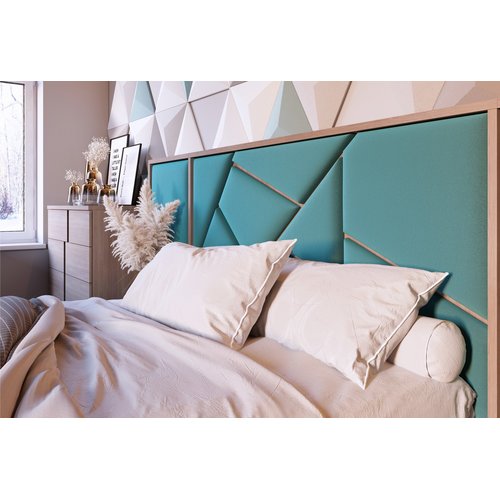 Ліжко Елара з м'яким узголів'ям Радо