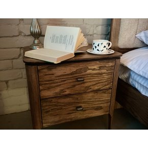 Тумба прикроватная Глория 2 ящ