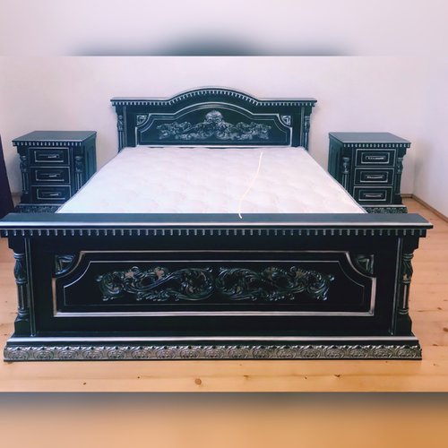 Деревянная кровать Элока-Люкс Эконит