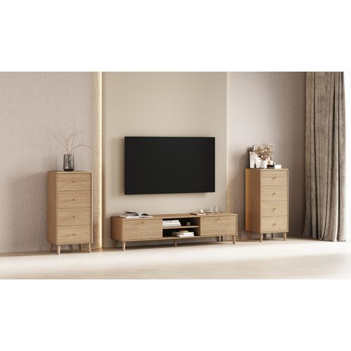 Комод ASTI 4ш Мебус