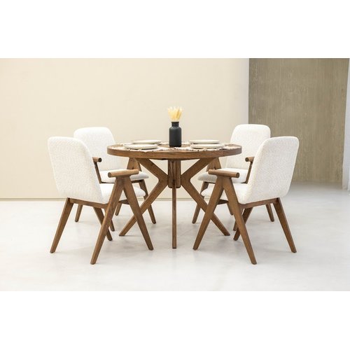 Стіл обідній FIJI 1000 розкладний Мебус Стіл обідній FIJI 1000 розкладний Мебус