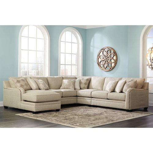 Угловой диван Luxora 5-ти компонентный секционный с шезлонгом 52521-16-34-77-46-56 Ashley