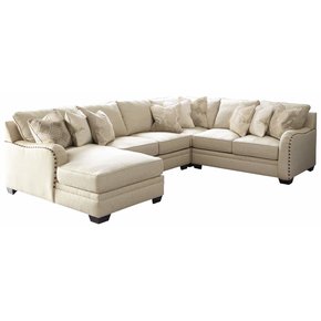 Угловой диван Luxora 4-х компонентный секционный с шезлонгом 52521-16-34-77-56