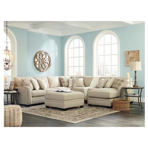 Угловой диван Luxora 5-ти компонентный секционный с шезлонгом 52521-55-46-77-34-17 Ashley