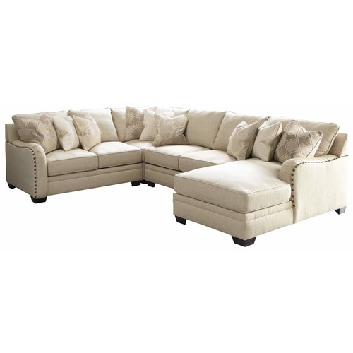 Угловой диван Luxora 4-х компонентный секционный с шезлонгом 52521-55-77-34-17 Ashley