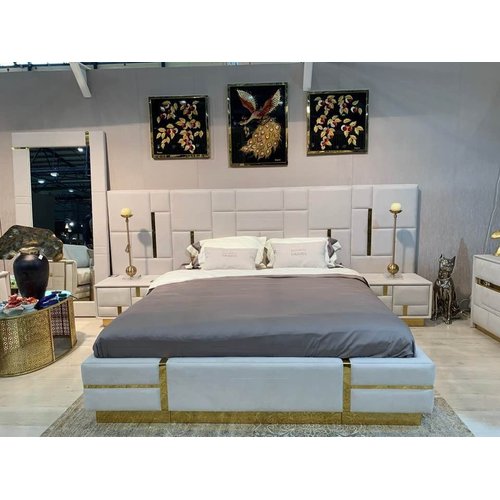 Ліжко Del Arte 1600 с широким узголів'ям GRAZIA 