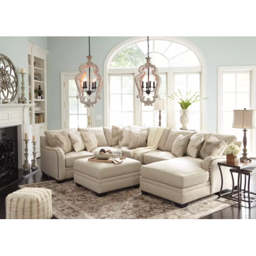 Угловой диван Luxora 4-х компонентный секционный с шезлонгом 52521-55-77-34-17 Ashley
