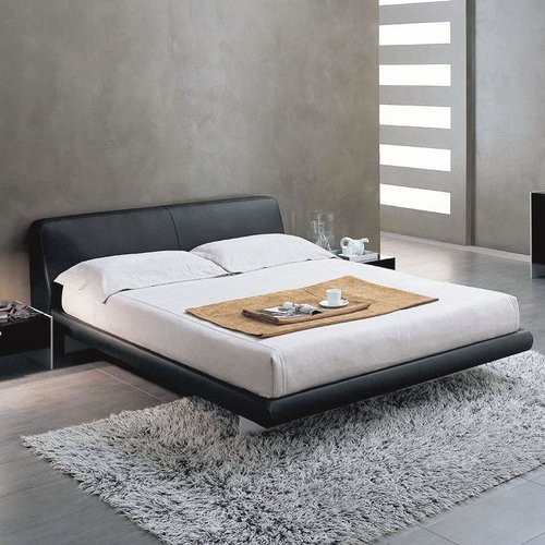 Кровать с мягким изголовьем Модель №12