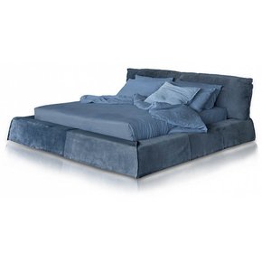 Кровать с мягким изголовьем Модель №17