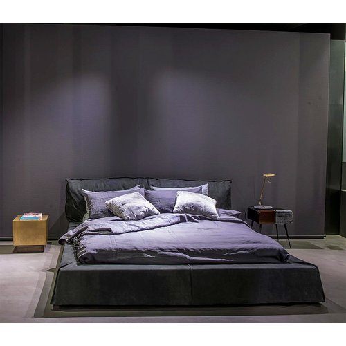 Ліжко з м'яким узголів'ям Модель №17