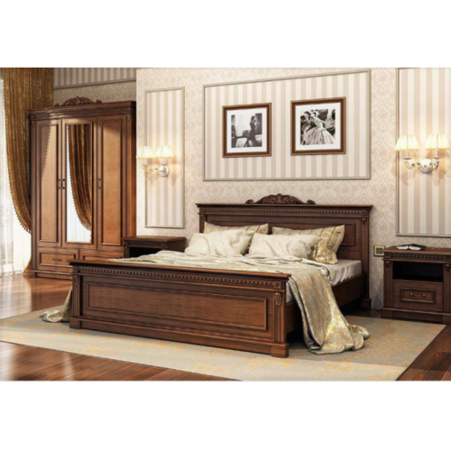 Ліжко дерев'яне ГАЛIЦIЯ King Мебус