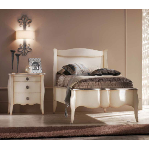 Кровать Charme деревянное изголовье 728/G Monte Cristo Mobili