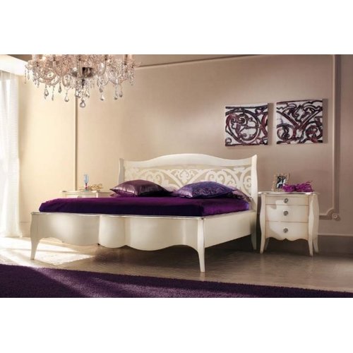 Кровать Charme 1800 изголовье орнамент 726/GB + GBPT Monte Cristo Mobili