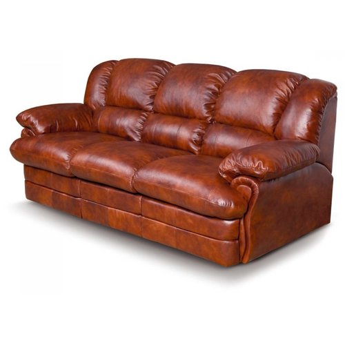 Кожаный диван реклайнер трехместный Indiana Мебельная Лавка