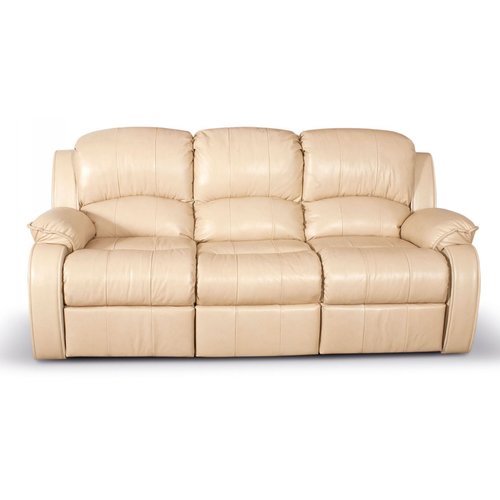 Кожаный диван реклайнер трехместный Minnesota Мебельная Лавка