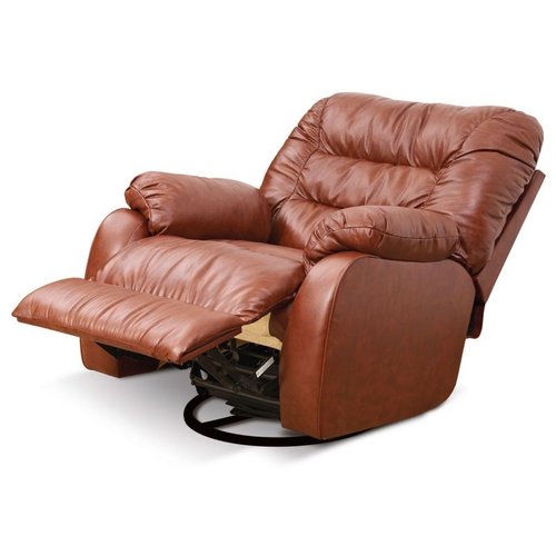 Кресло реклайнер кожаное Dakota Мебельная Лавка