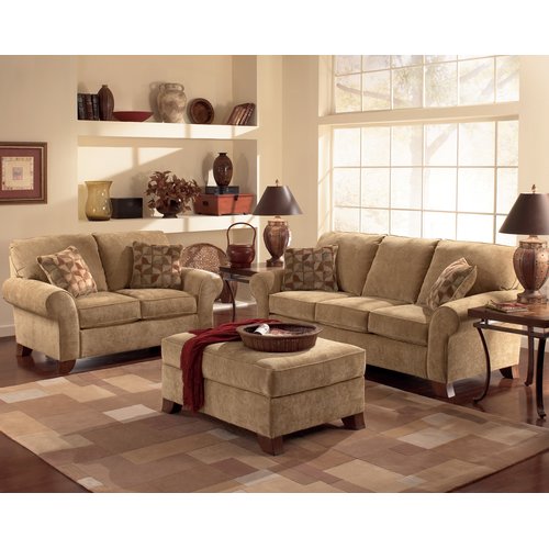 Пуф Townhouse - Tawny Ottoman 32400-08