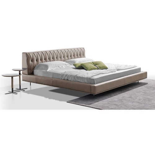 Двуспальная кожаная кровать Модель 29