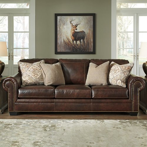 Раскладной диван кожаный Roleson 5870239 Ashley