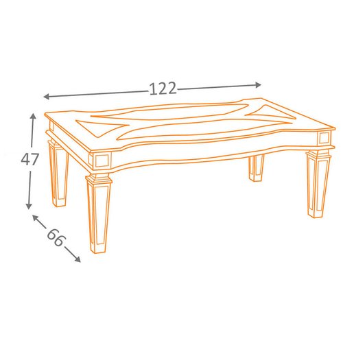 Журнальный столик Tessani T099-1 от Ashley