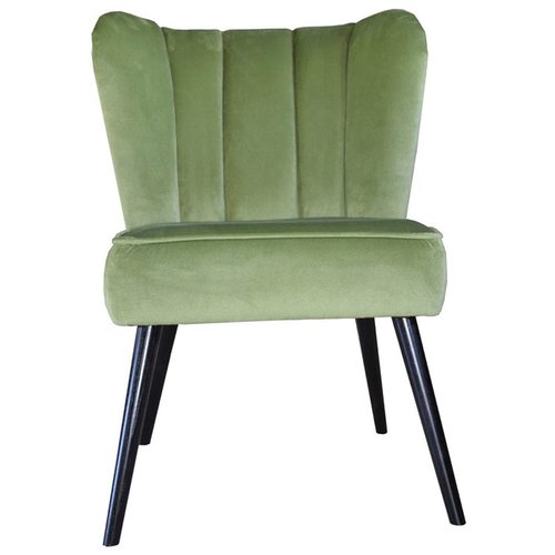 Стул-кресло Скандия зеленного цвета
