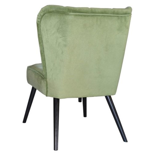 Стул-кресло Скандия зеленного цвета